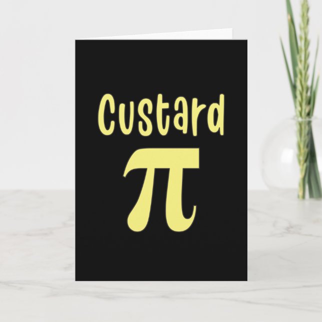 Carte 3.14 Garard Pie Pi Pun Drôle Masse Maths (Devant)