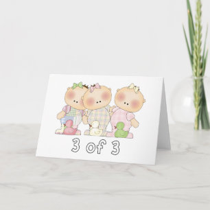 Carte 3 3 du triplet Cuties