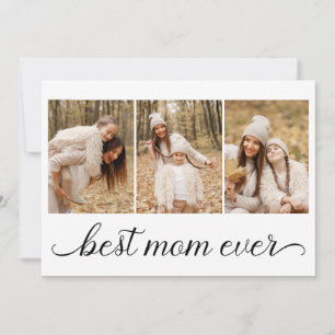 Carte 3 Collage Photo Meilleure Maman Ever