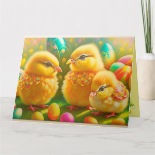 Carte 3 Collection de poulet de Pâques