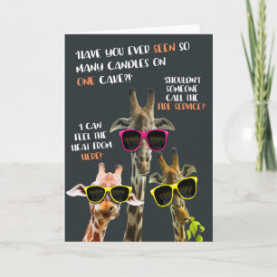Carte 3 girafes