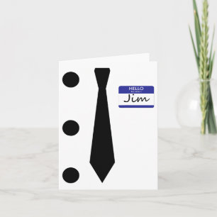 Carte 3 Hole Punch Jim Costume Easy Halloween T Shirt