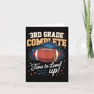 Carte 3e année complète temps pour niveler le football D