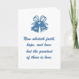 Carte 40 ans d'amour