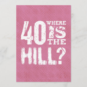 Carte 40 Où est la colline drôle 40e anniversaire PI01Z
