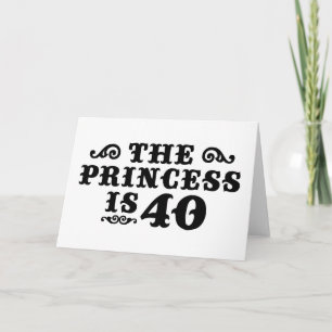 Carte 40e anniversaire