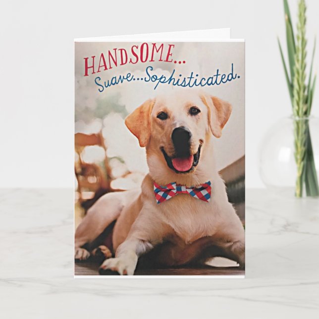 Carte **40e ANNIVERSAIRE** AVEC COMPLIMENTS GALORE! (Devant)