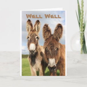 Carte **40e ANNIVERSAIRE** LAISSEZ VOS CHEVEUX DESSOUS E