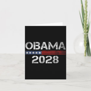 Carte 44-48 Obama pour le président '28 2028 4 juill