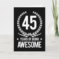 45e anniversaire (45 ans d'être génial)