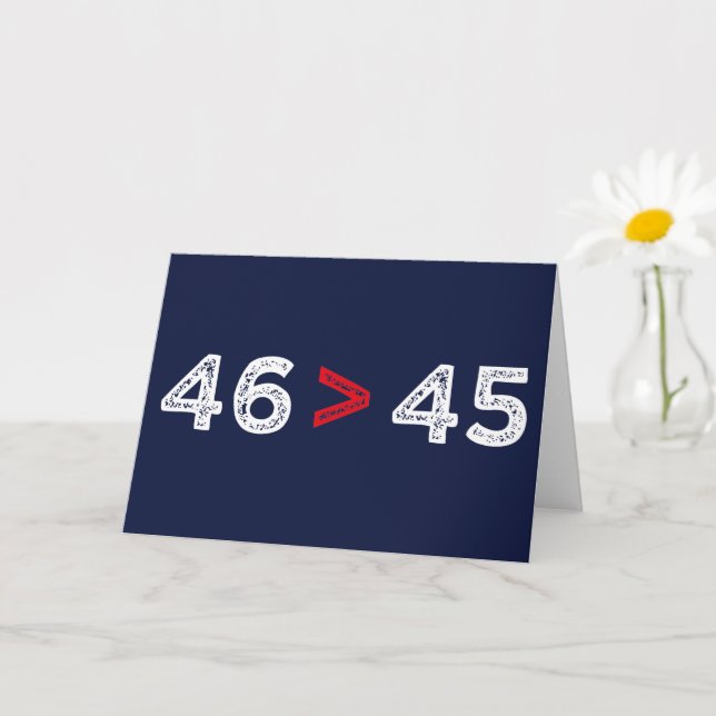 Carte 46 > 45 - Trump Perdu Biden I (Petite plante)