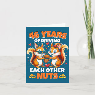 Carte 46e anniversaire de mariage 46 conceptions de cond