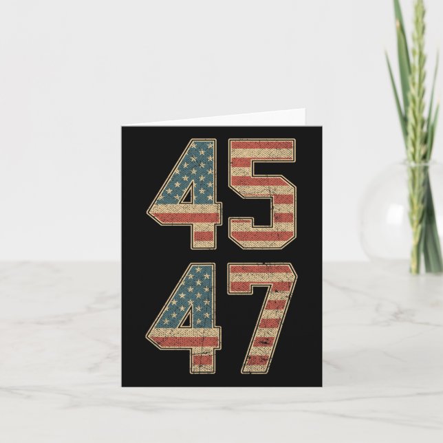 Carte 47e Président 45 47 (Devant)