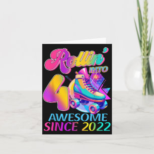 Carte 4 Ans Incroyable Depuis Anniversaire Thème Hockey 