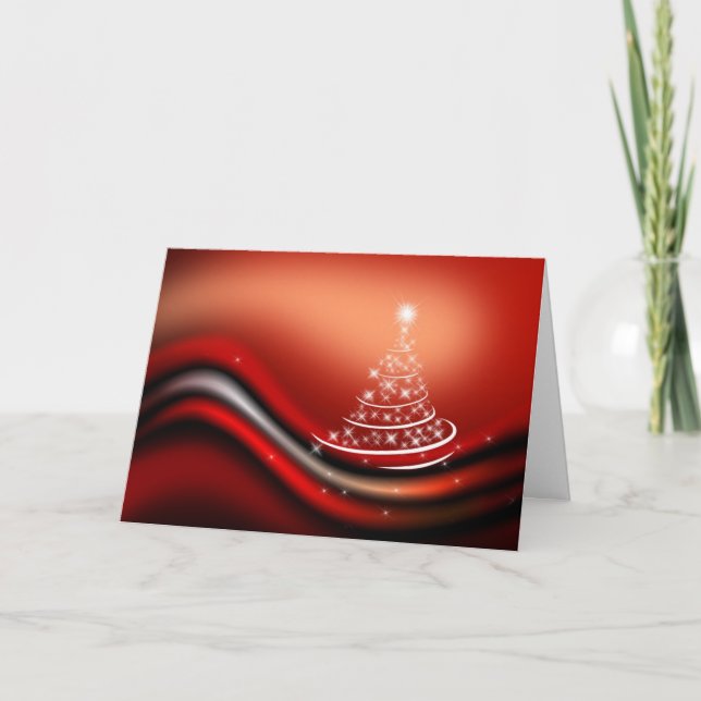 Carte 4 de Noël (personnalisez) (Devant)