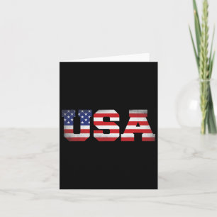 Carte 4 Juillet 4 Juillet Us Amérique Drapeau Enfants P