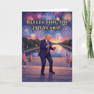 Carte 4 juillet Carte drôle de Trump