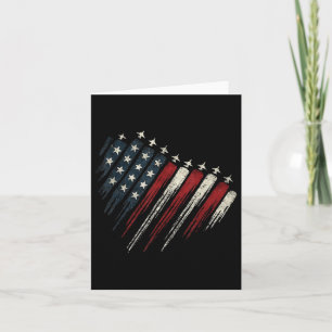 Carte 4 juillet Drapeau Américain Patriotique Usa Pour M
