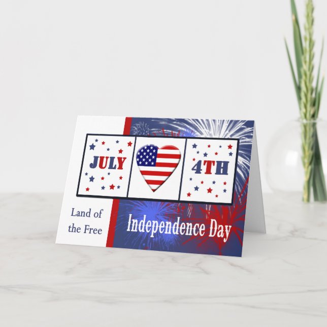 Carte 4 juillet militaire (Devant)
