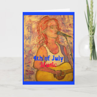 Carte 4 juillet Musique (heure du feu d'artifice)