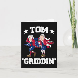 Carte 4 juillet Thomas Jefferson Griddy Tom Griddin