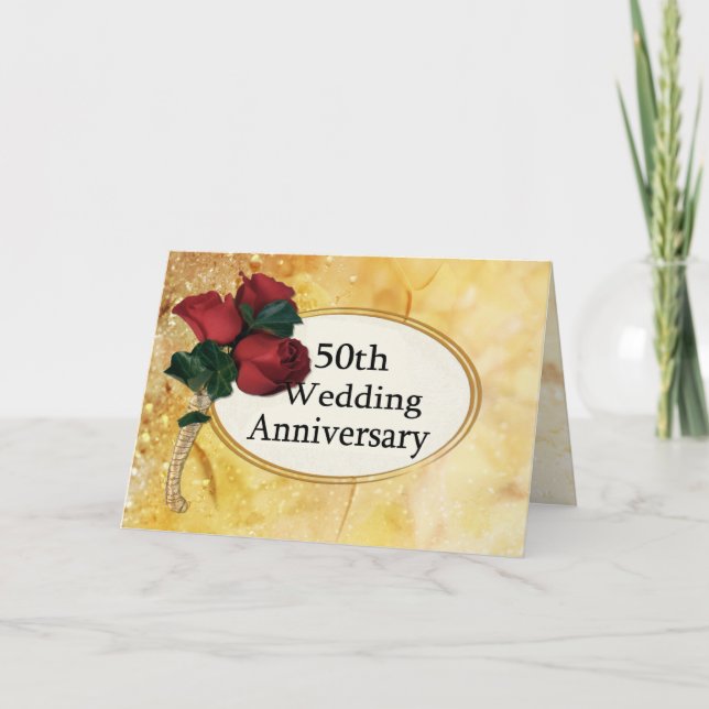 Carte 50 ans d'or (Devant)