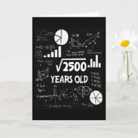 50 ans Enseignant des mathématiques Anniversaires