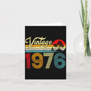 Carte 50 Ans Vieux 1976 50e Anniversaire Hommes Femmes