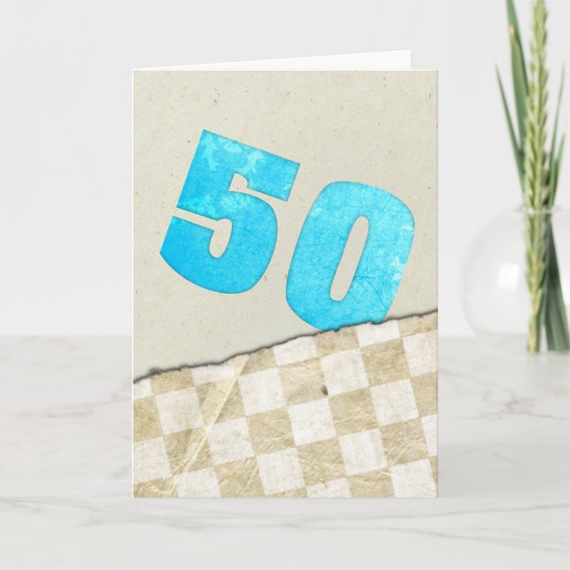 Carte 50e anniversaire (Devant)