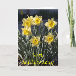 Carte 50e anniversaire