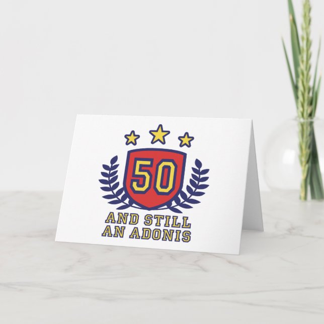 Carte 50e anniversaire (Devant)