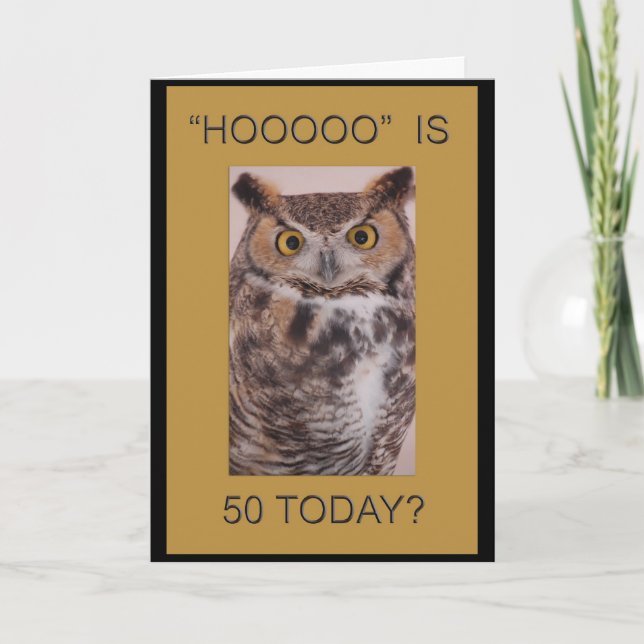 Carte 50e anniversaire (Devant)