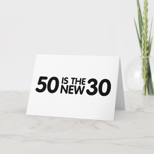 Carte 50e anniversaire (Devant)