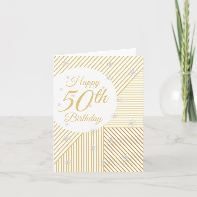 Carte 50e anniversaire (Devant)