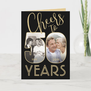 Carte 50e Anniversaire de Mariage À 50 Ans de Mariage Ph