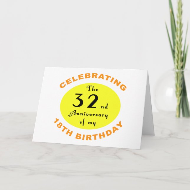Carte 50e anniversaire Gag cadeau (Devant)