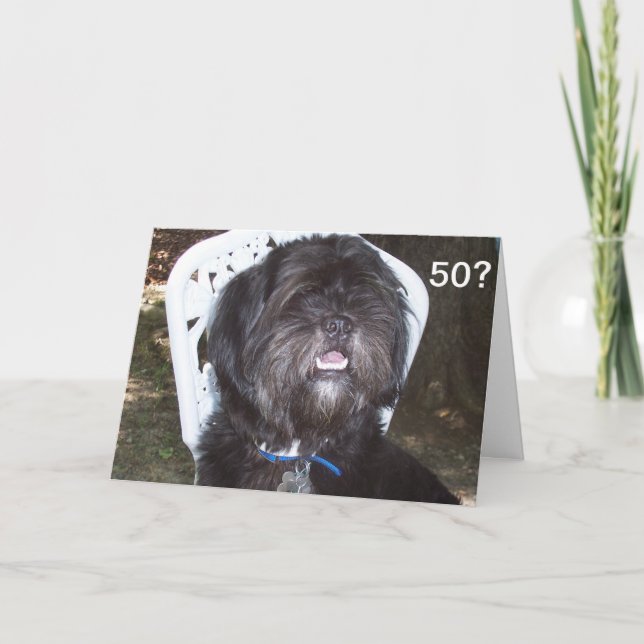 Carte 50ème - VOUS AVEZ L'AIR FANTASTIQUE (Devant)