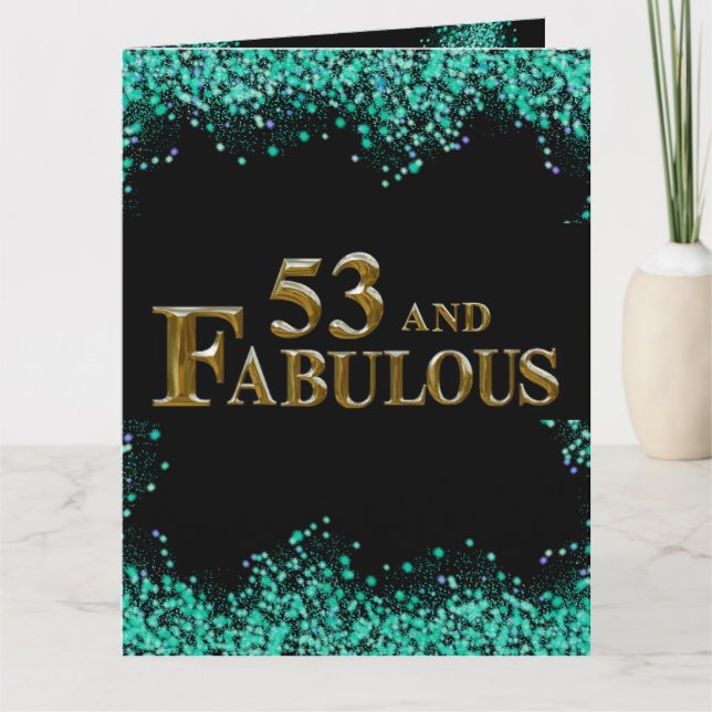 Carte 53e anniversaire  (Devant)