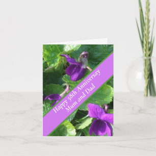 Carte 58e anniversaire du Mariage