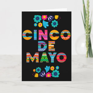 Carte 5 De Mayo Cinco De Mayo Chapeau Maraca Tr Premium
