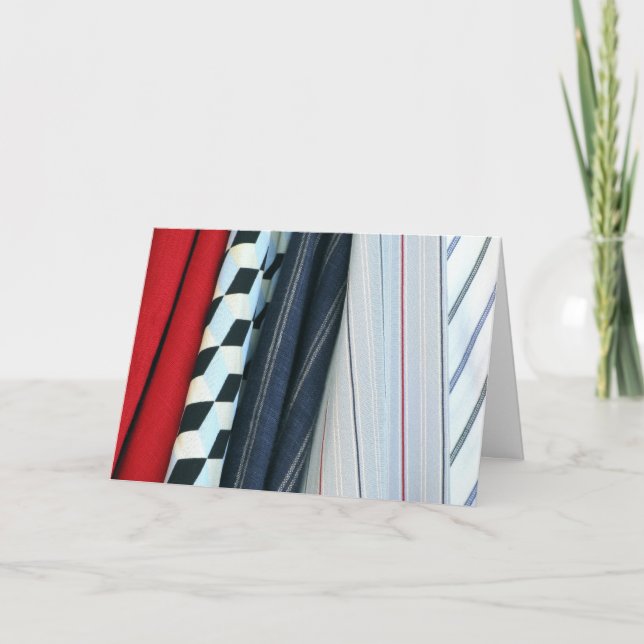 Carte 5 Tissus Avec Motifs géométriques (Devant)