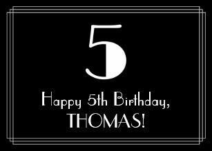 Cartes De 5 Ans D Anniversaire Zazzle Fr