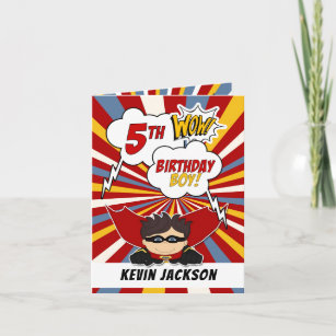 Cartes Super Heros D Anniversaire Zazzle Fr