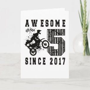 Carte 5e Birthday Poison Dirt Bike Boy Born