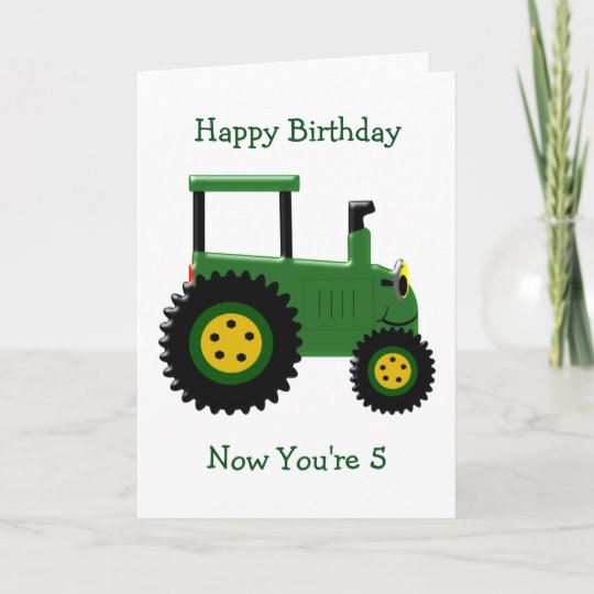 Carte 5eme Anniversaire De Tracteur Carte 5eme Anniversaire De Tracteur