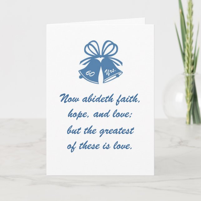 Carte 60 ans d'amour (Devant)