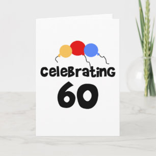 Carte 60 ans de fête