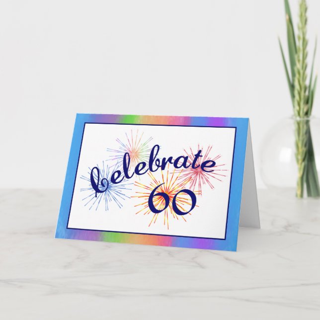 Carte 60e anniversaire (Devant)