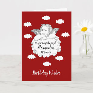 Invitations Faire Part Cartes Ange Joyeux Anniversaire Zazzle