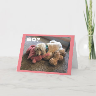 Carte **60e ANNIVERSAIRE** FAIT KATIE SI ÉPUISÉ POUR VOU